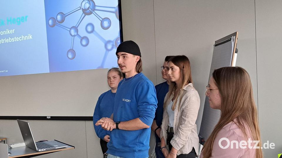 Auszubildende. Bild: Staatliches Schulamt/exb
