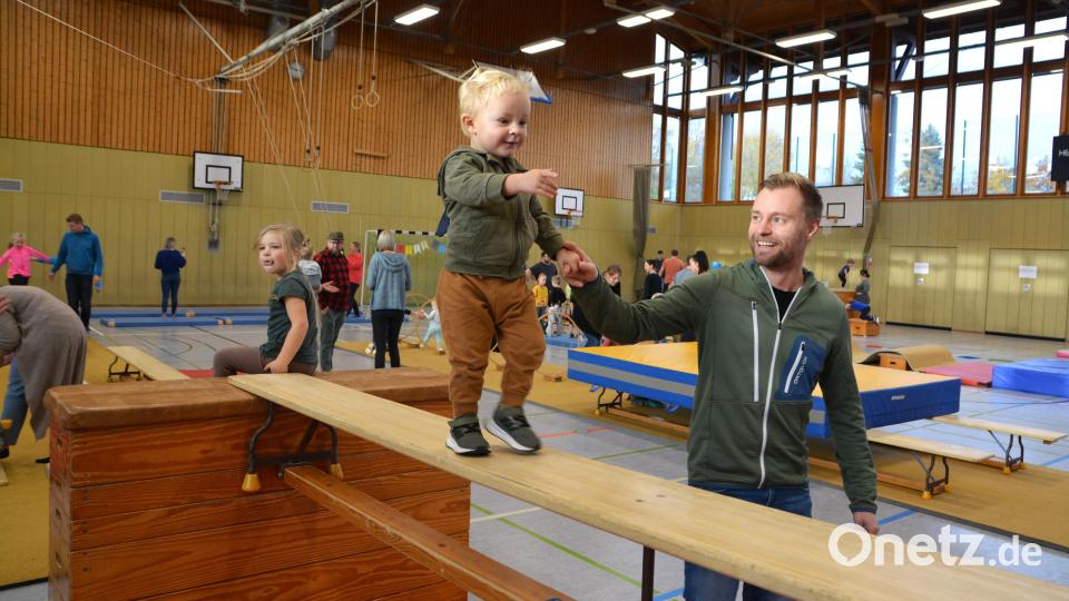 Die Kinder hatten sichtlich Spaß bei den einzelnen Übungen und viele machten den Parcour mehrmals. Bild: fdl