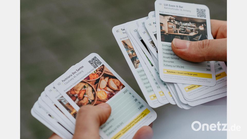 Das Amberger Gastronomiequartett 2024 wird wieder für einen guten Zweck verkauft. Bild: Dominik Lenz