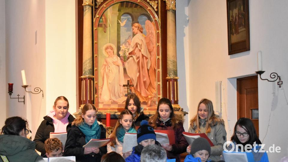 Der Kinder- und Jugendchor &quot;Cantare et vivere&quot;. Bild: rgr