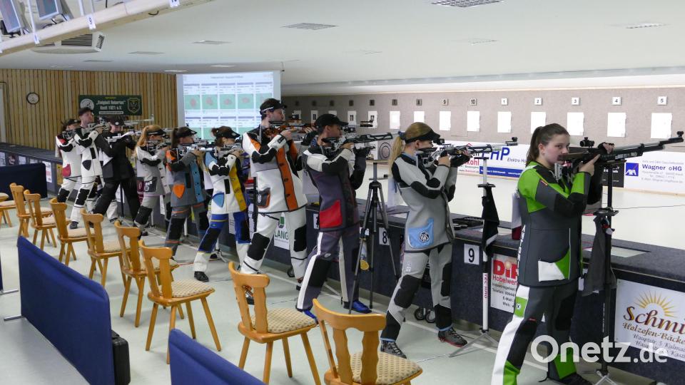 Die Kastler Sportschützen beim 5:0 Erfolg gegen Germania Prittlbach. Bild: rwo