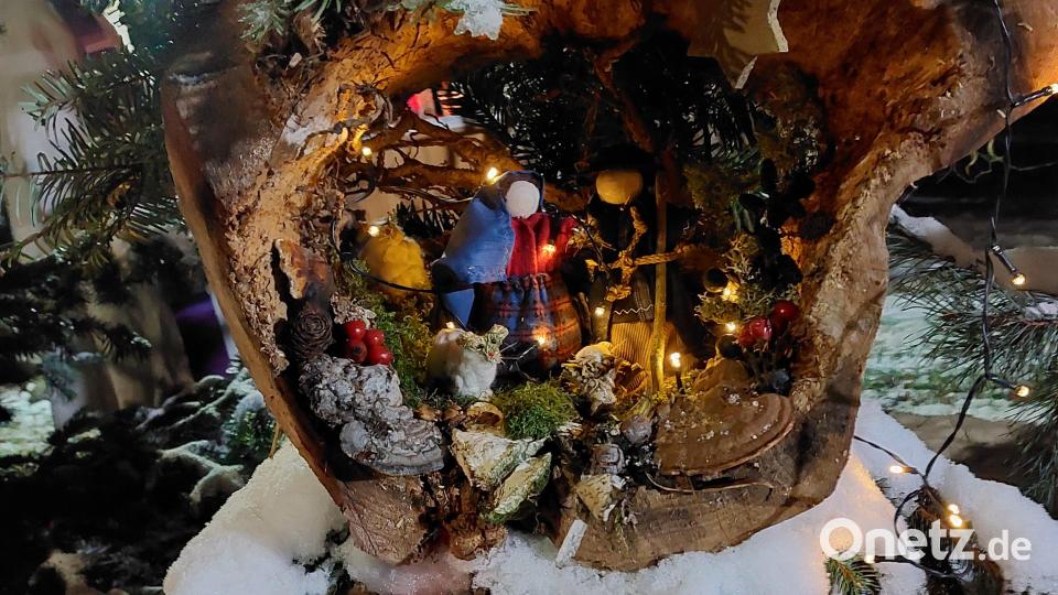 Viel Liebe zum Detail ist bei den einzelnen Krippen erkennbar. Bild: Hannelore Stielper/exb