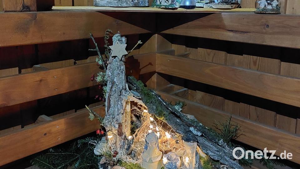 Krippenausstellung in Mittelreinbach. Bild: Hannelore Stielper/exb