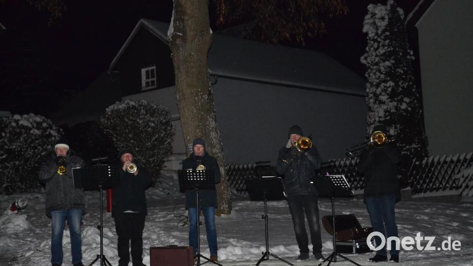 Das Bläser-Ensemble gestaltete die Feier mit. Bild: gi