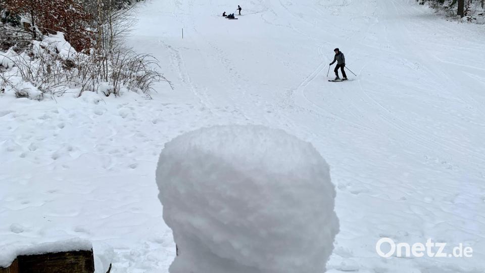 Noch ist viel Platz am Hang. Bild: Gabi Schönberger