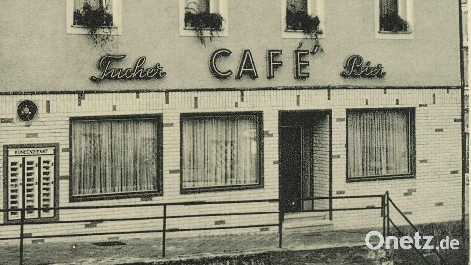 Das Café Rieß am Luitpoldplatz in einer Postkarten-Ansicht. Bild: Stadtmuseum/Ausschnitt Postkarte/exb