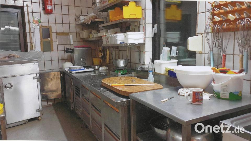 So sah es in der Backstube der Bäckerei Aures aus. Bild: Stadtmuseum/exb