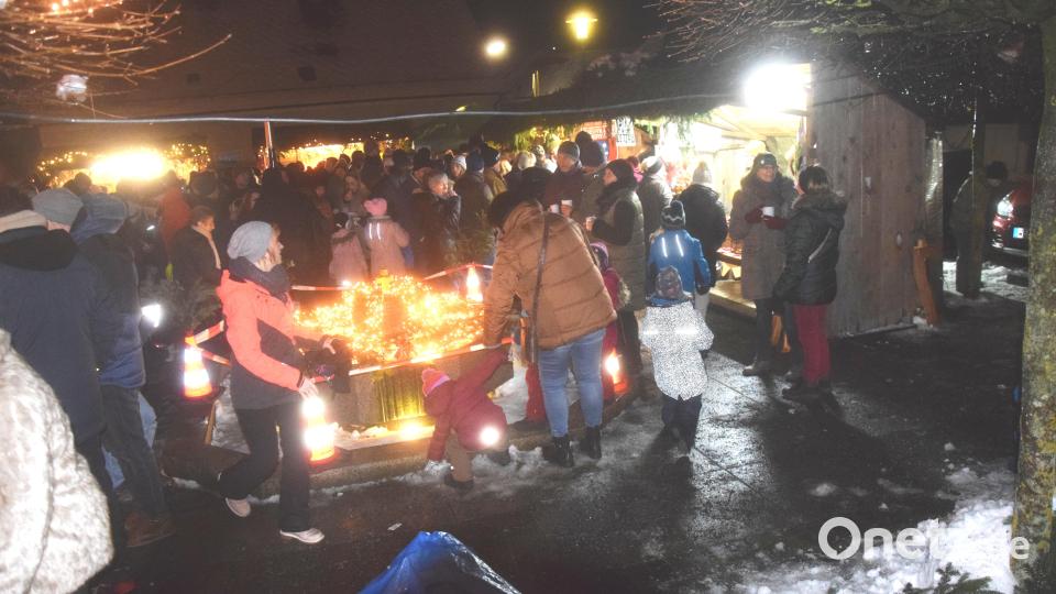 Der Christkindlmarkt in Letzau Bild: fz