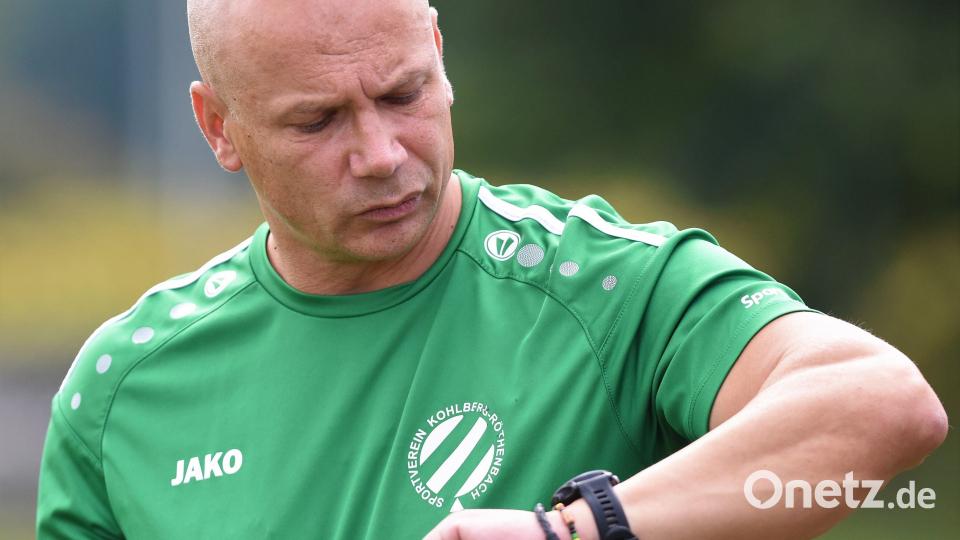 René Niemann hört zu Saisonende beim SV Kohlberg als Trainer auf. Bild: G. Büttner
