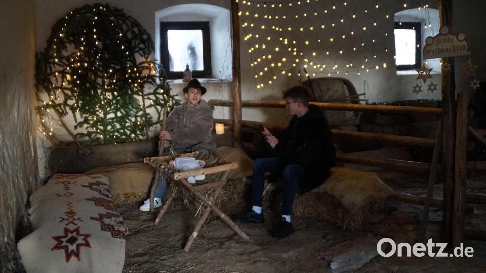 Gehört beim Seebarner Advent dazu: Die lebende Krippe. Bild: wel