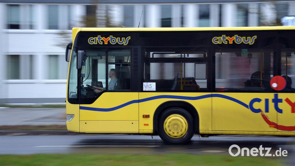 In Amberg fahren einige Citybusse nun auch samstags nicht mehr. Bild: Wolfgang Steinbacher