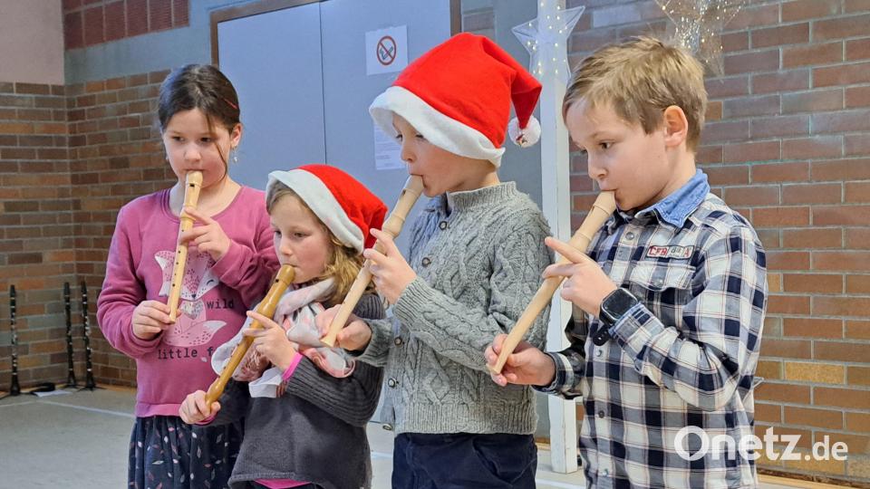 Diese jungen Musiker zeigten beim Weihnachtskonzert ihr Können. Bild: sak