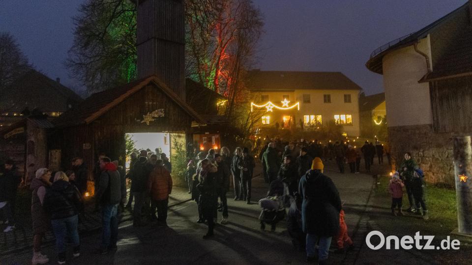Als es dunkel war, war die Stimmung perfekt. Bild: rw