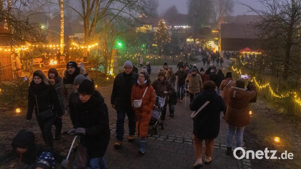 Als es dunkel war, war die Stimmung perfekt. Bild: rw