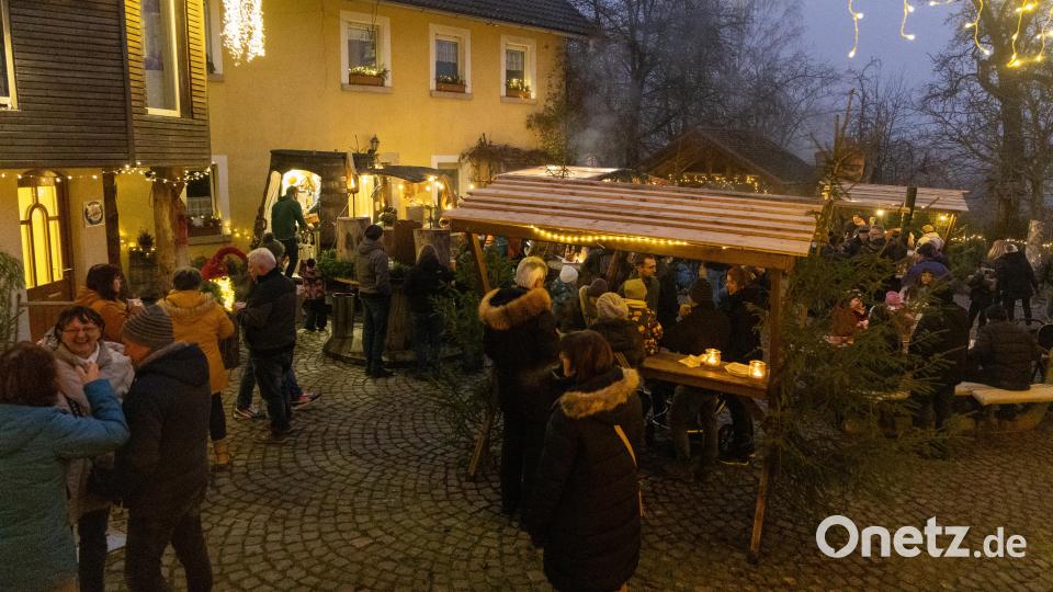 Als es dunkel war, war die Stimmung perfekt. Bild: rw