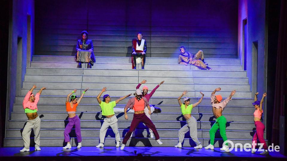 Jesus Christ Superstar, die weltbekannte Rockoper, begeisterte das Publikum im Stadttheater Amberg. Bild: Petra Hartl