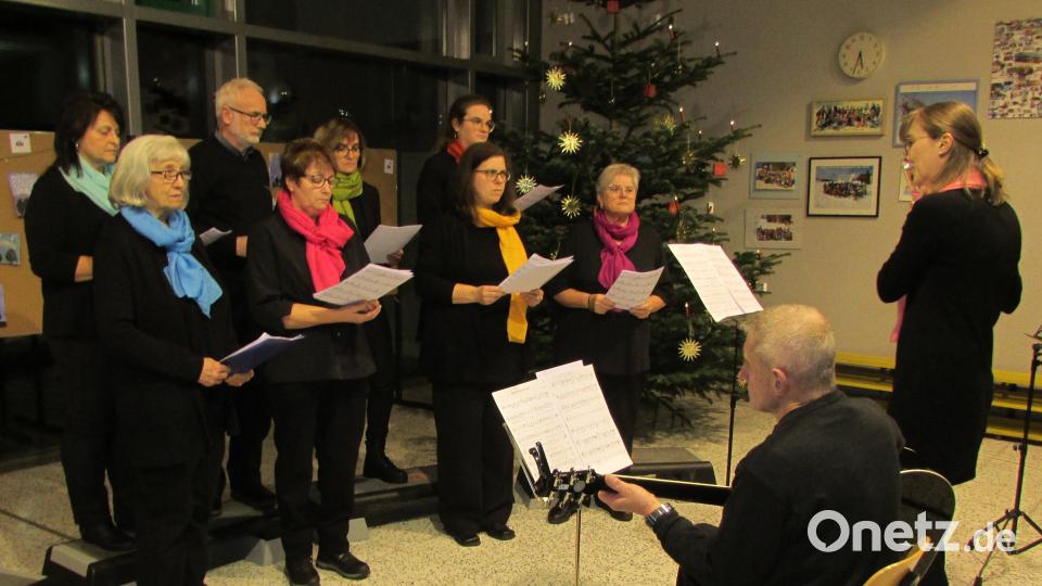 Die Gruppe &quot;Aufwind&quot; präsentierte unter anderem ein Lied von Udo Jürgens. Bild: exa