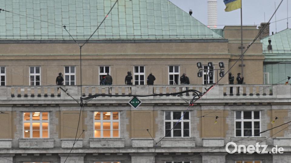An einer Hochschule in der Prager Innenstadt gab es nach Schüssen mehrere Tote und Verletzte. Bild: Imánek Vít /dpa