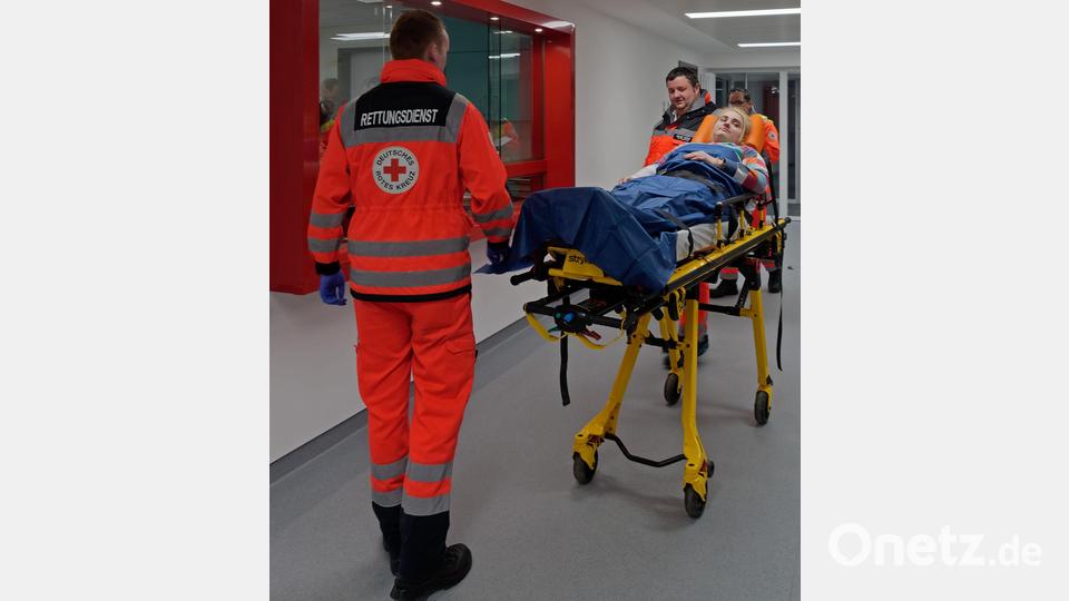 Einlieferung in die Notaufnahme. Bild: tr