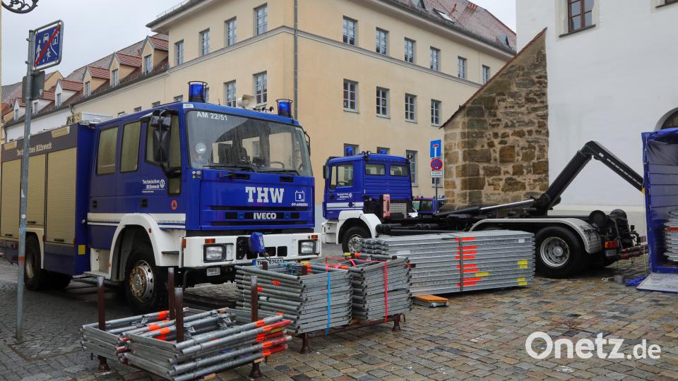Das THW überließ nichts dem Zufall. Bild: Wolfgang Steinbacher