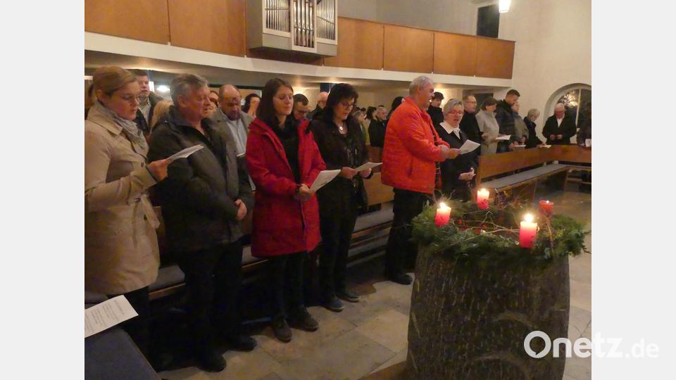 Die Christvesper vereinte die evangelische Kirchengemeinde in der Kreuzkirche. Bild: rn
