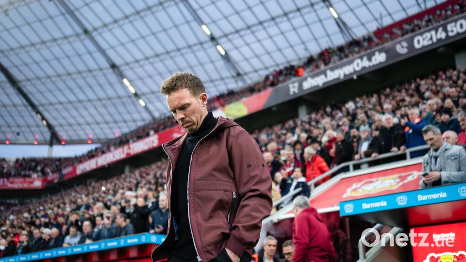 Julian Nagelsmann wurde im März 2023 als Trainer des FC Bayern entlassen. Jetzt ist er Bundestrainer. Bild: Marius Becker/dpa
