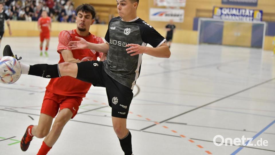 Die DJK Gebenbach musste sich im Finale dem ATSV Erlangen geschlagen geben. Bild: zg