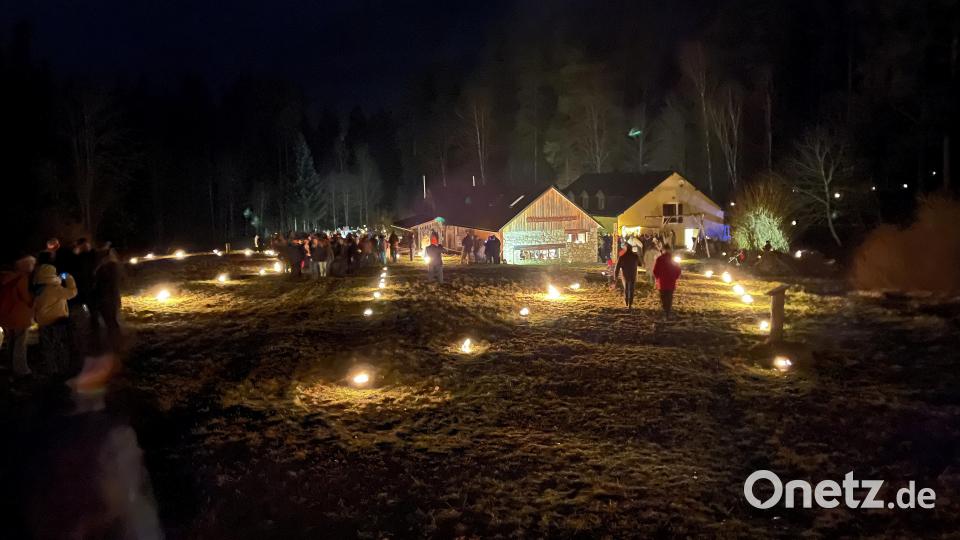 Die Rauhnacht und der Sagenweg entlang der Glasschleif wurde von der Gesellschaft Steinwaldia Pullenreuth auf die Beine gestellt. Bild: wro