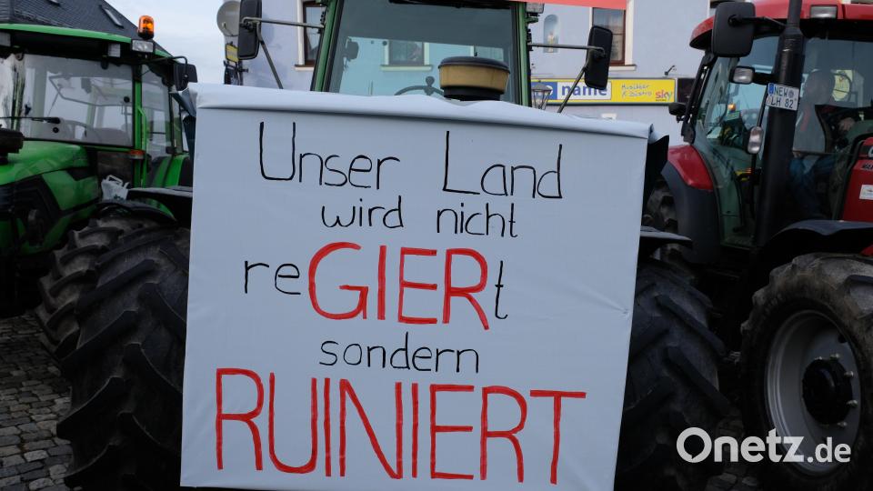 Unverblümt waren die Botschaften vieler Schlepperfahrer an ihren Fahrzeugen Bild: do