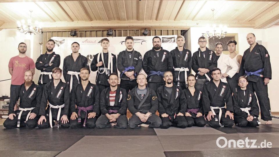 Beim Jiu-Jitsu-Team der DJK Ebnath gab es neue Graduierungen. Bild: DJK Ebnath/exb
