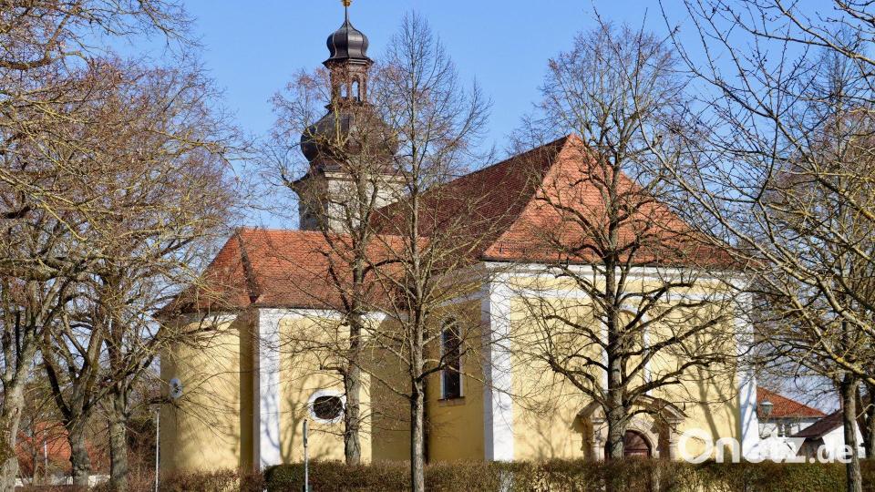 Die Kirche St. Sebastian Amberg steht im Mittelpunkt einer Festwoche. Bild: Markus Brunner/exb