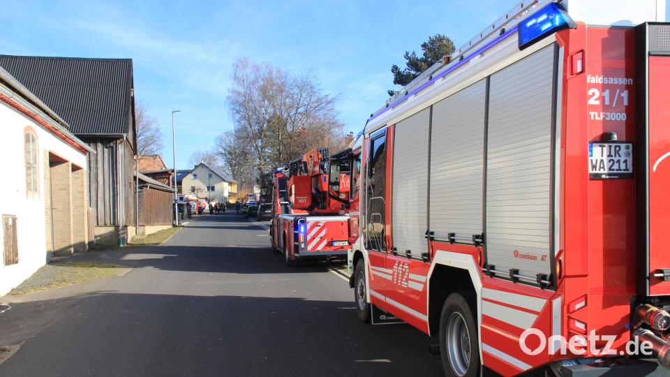 Auch aus Waldsassen kamen Einsatzkräfte nach Bad Neualbenreuth. Bild: hd