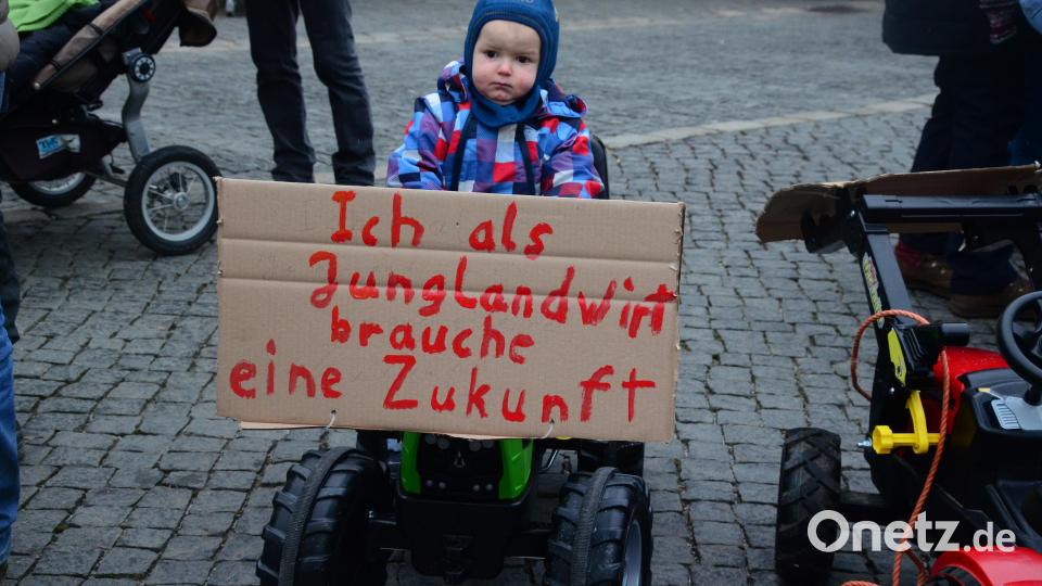 Kinder-Protest in der Fußgängerzone. Bild: Kunz