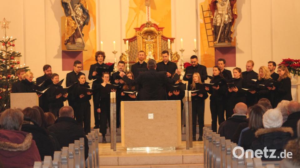 Ein Ohrenschmaus: Der Jugendchor des Fränkischen Sängerbundes. Bild: pi