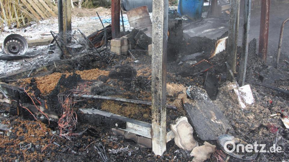 Das Feuer hatten die Feuerwehren schnell unter Kontrolle. Bild: wro