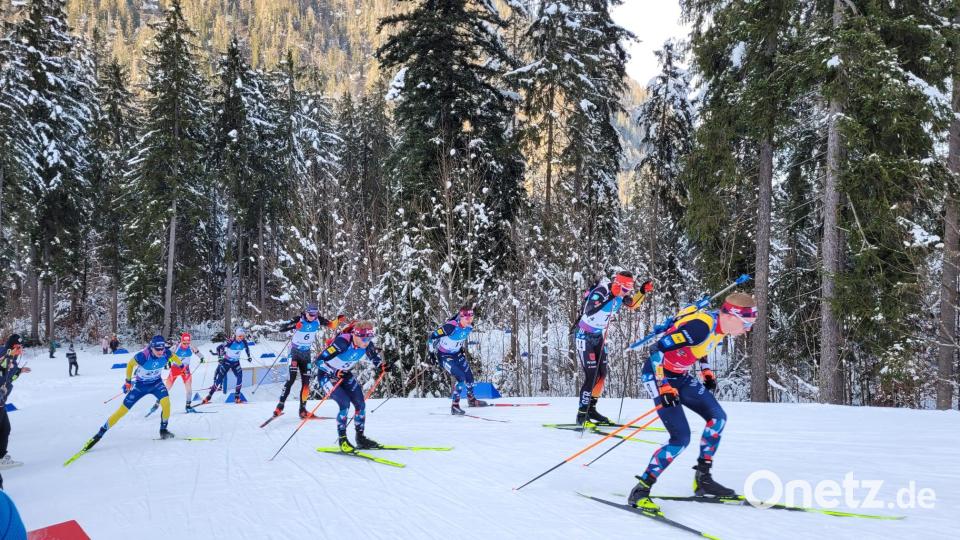 Nah dabei waren die Kastler Sportschützen und ihre Freunde bei der Verfolgung der Männer. Bild: Sportschützen Kastl/exb