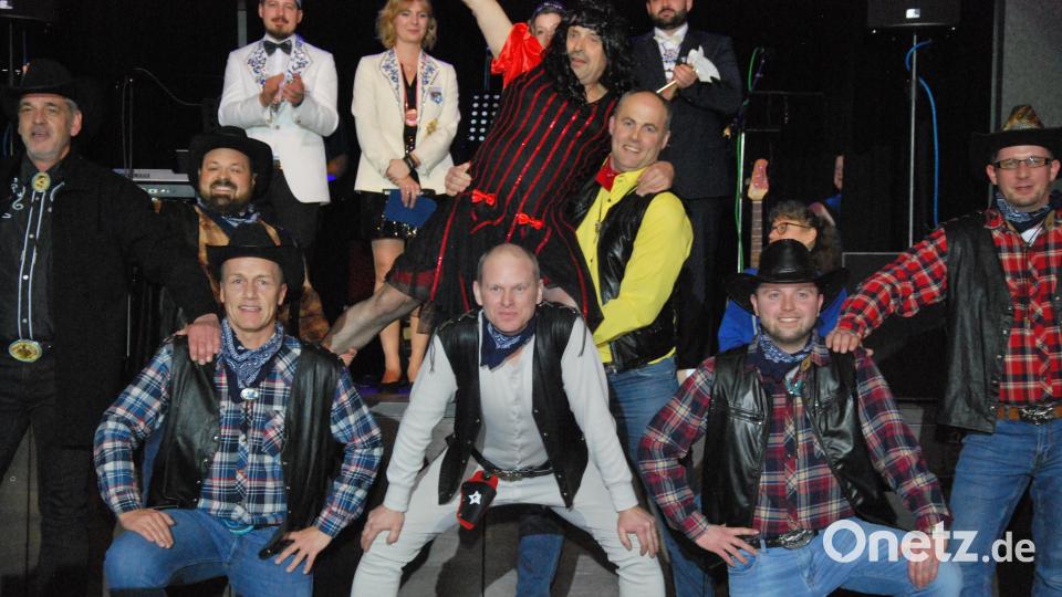 Echt coole Jungs, die Cowboys der Narrhalla Haselmühl. Bild: gsp