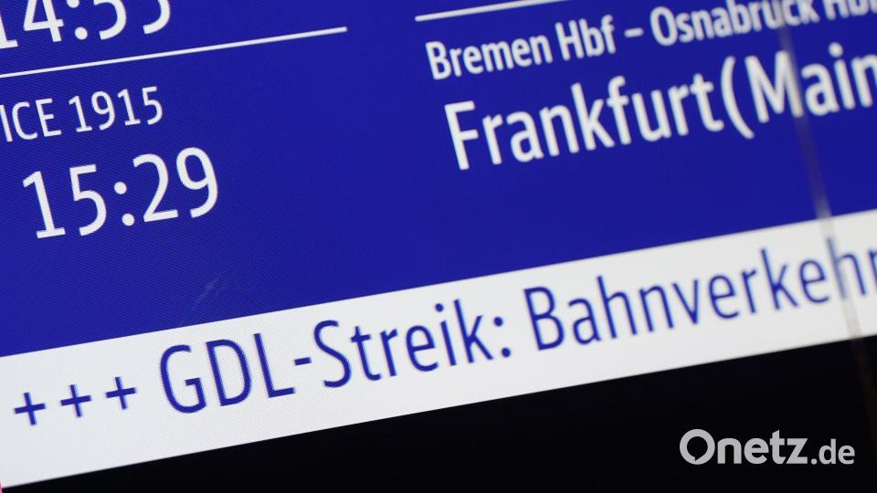 Die Lokführergewerkschaft GDL hat die Beschäftigten der Deutschen Bahn zum nächsten Streik aufgerufen. Bild: Marcus Brandt/dpa