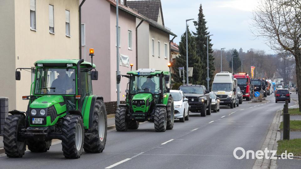 Am Samstag ist in Amberg eine Demonstration angekündigt. Es werden rund 800 Fahrzeuge erwartet. Archivbild: Wolfgang Steinbacher