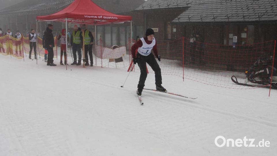 &quot;Auf geht&#039;s&quot;, heißt es beim Start auf die einen Kilometer lange Strecke. Bild: pi