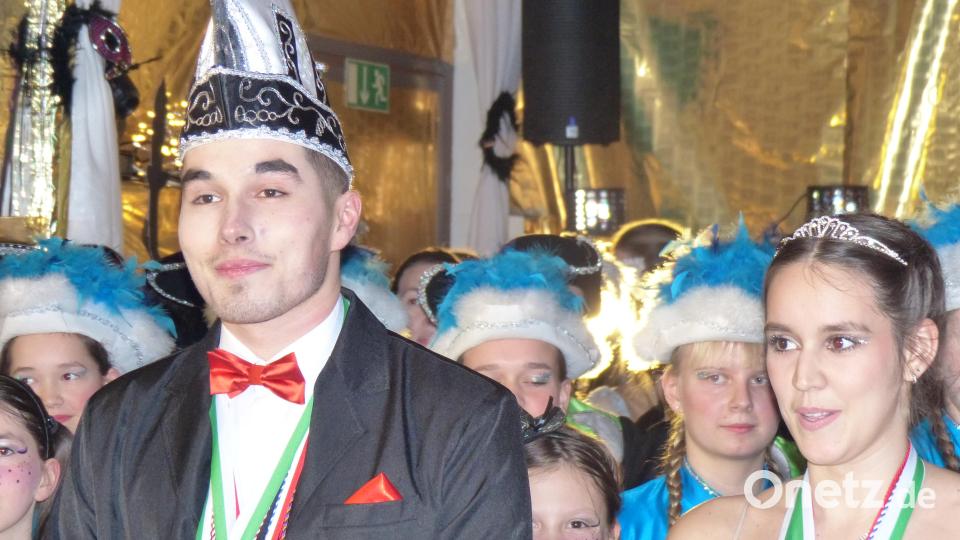 Alina I. und Julian I., das Prinzenpaar. Bild: hme