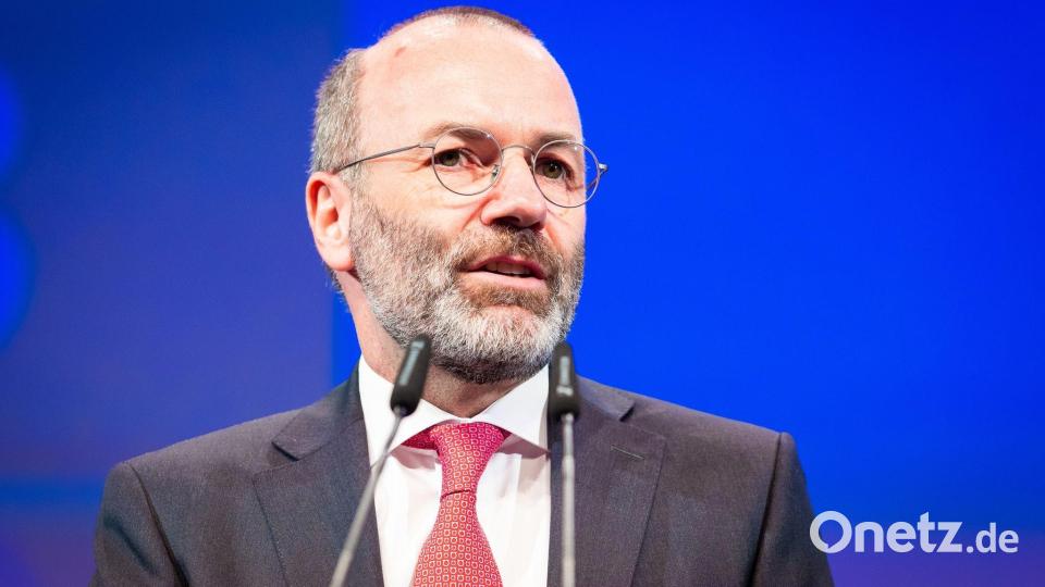 „Wir wollen nicht diejenigen zu uns holen, die uns ausnutzen, sondern diejenigen, die uns nutzen“. (Manfred Weber, Partei- und Fraktionsvorsitzender der Europäischen Volkspartei, zur Einwanderung.) Bild: Moritz Frankenberg/dpa