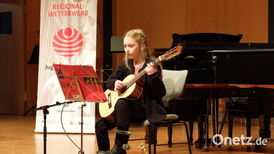 Sandra Zaus bei ihrem Auftritt. Bild: Sing- und Musikschule Marktredwitz/exb