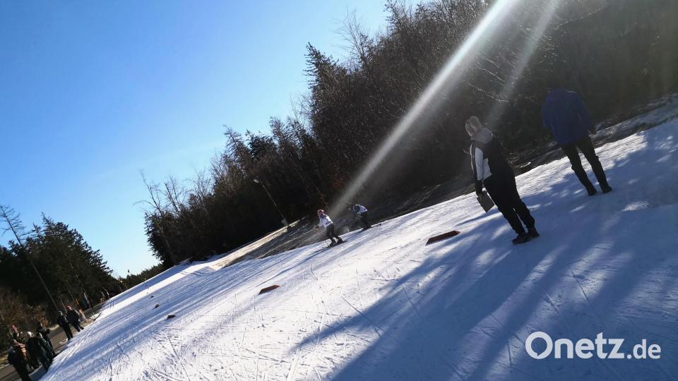 Die Sonne schiebt formlich mit an. Bild: Peter Schmidt