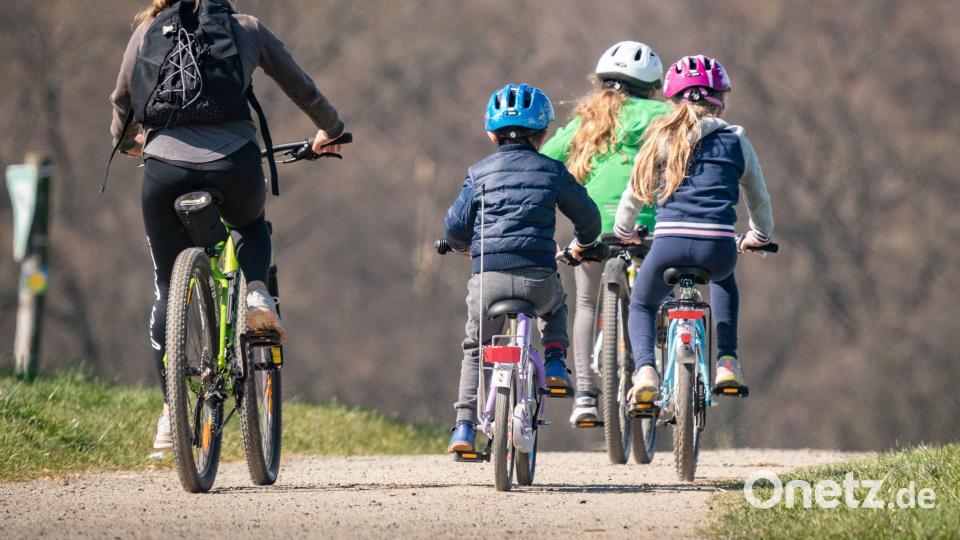 Die Durchfallquote bei den Radfahrprüfungen wir immer höher, die Zahl der radelnden Kinder immer weniger. Das ist eine Erkenntnis der Verantwortlichen der Kreisverkehrswacht. Archivbild: Frank Rumpenhorst