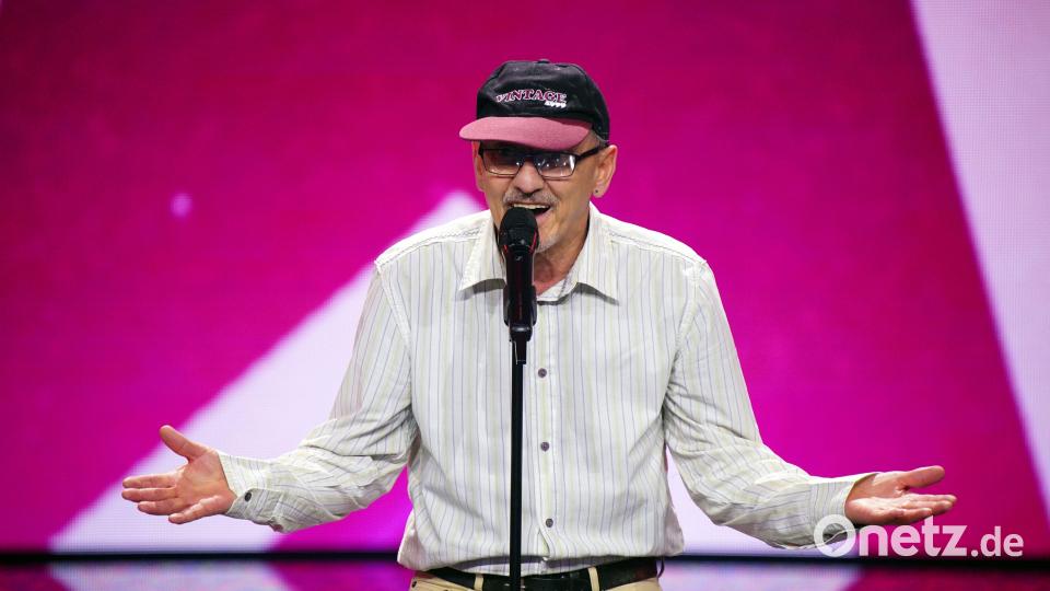 Peter Eckstein bei seinem Auftritt in der RTL-Show „Das Supertalent“. Bild: RTL/Stefan Gregorowius