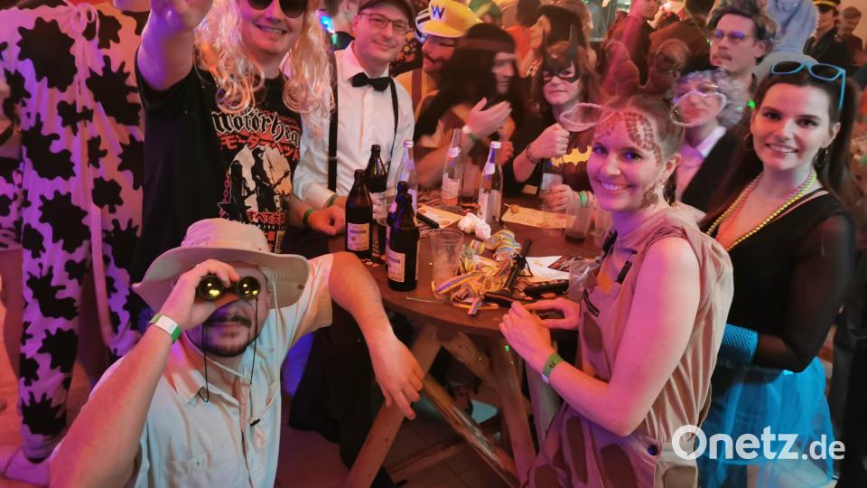 Eine runde lustige Angelegenheit ist der Thundorfer Fasching. Bild: hzi