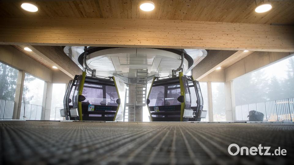 Die Eröffnung der Seilbahn Nord am Ochsenkopf war einer der Höhepunkte des vergangenen Jahres im Landkreis Bayreuth. Bild: Eric Waha/fph