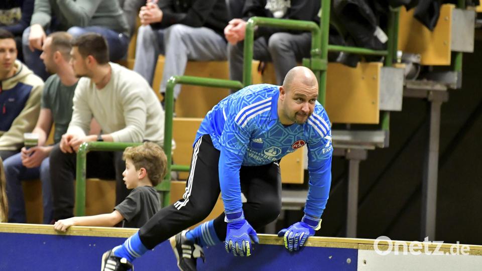 Torhüter Rainer Nusselt von den Allstars des 1. FC Nürnberg. Bild: Hubert Ziegler
