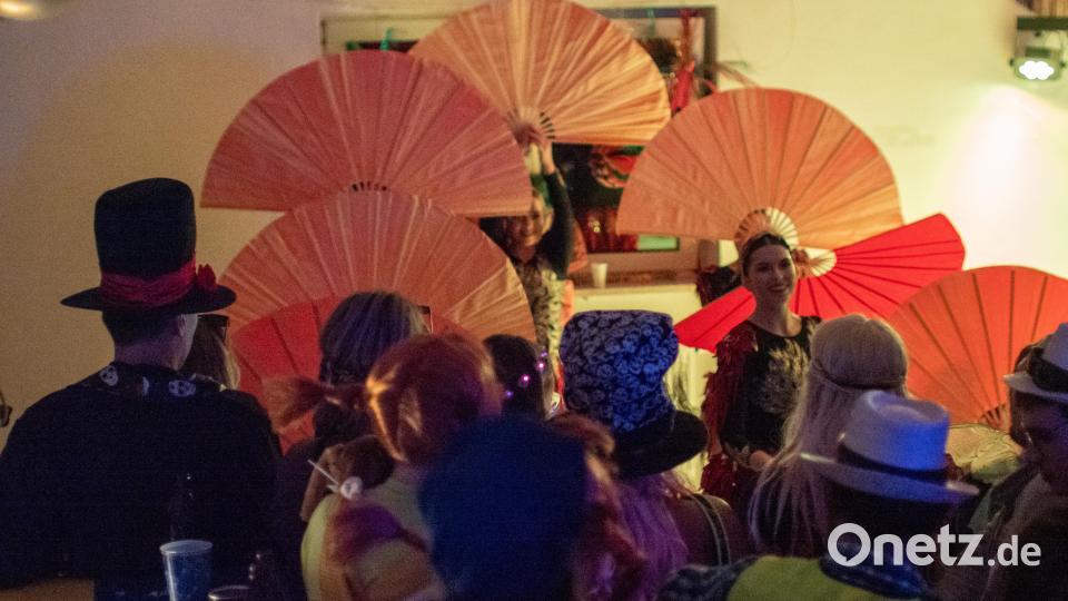 Vor dem gefülltem Saal im Wildenreuther Sportheim zeigte die Tanzgruppe des TSV Erbendorf beim Fasching des SV Wildenreuth ihr Können. Bild: lum
